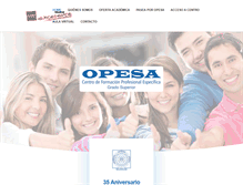 Tablet Screenshot of opesafp.com